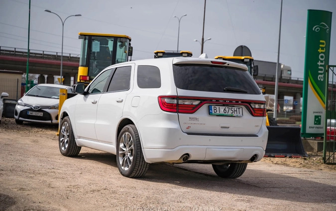 Dodge Durango cena 115900 przebieg: 155800, rok produkcji 2018 z Białystok małe 466
